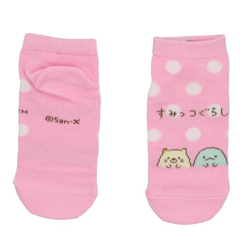 キッズ　6足組スニーカーインソックス（19-24cm・すみっコぐらし）