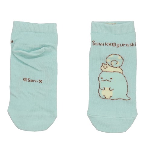 キッズ　6足組スニーカーインソックス（19-24cm・すみっコぐらし）
