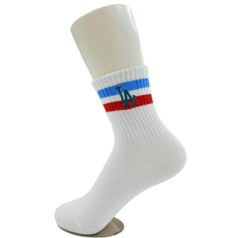 キッズ 3足組ショートソックス（15-20・19-24cm　MLB）