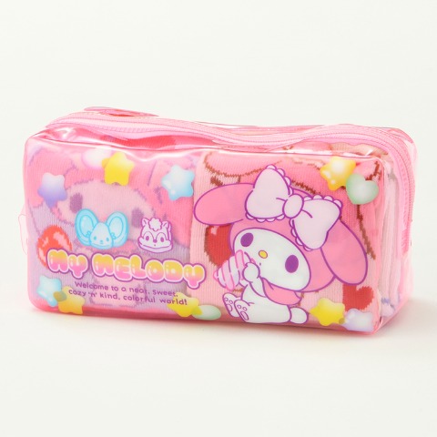 キッズ　6足組ソックス（15-20cm・マイメロディ）
