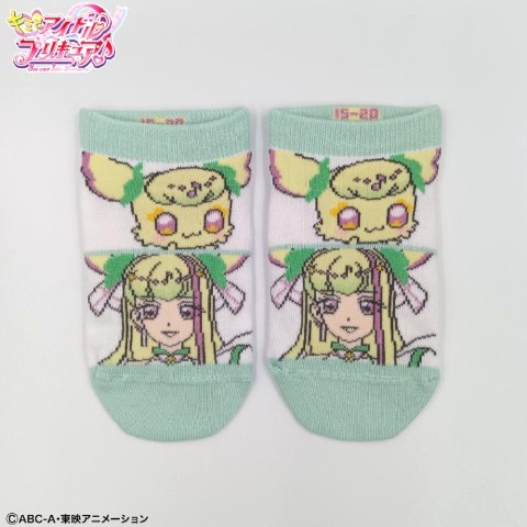 キッズ　スニーカーインソックス（15-20cm・プリキュア）
