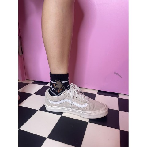キッズ　6足組ソックス（19-24cm　チロルチョコ×るうな）
