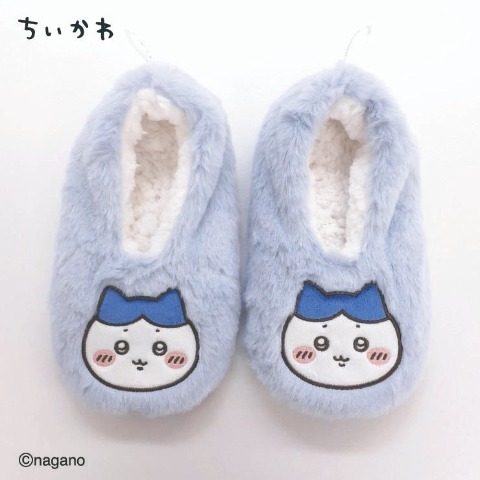 キッズ　ルームシューズ（19-21cm・ハチワレ）