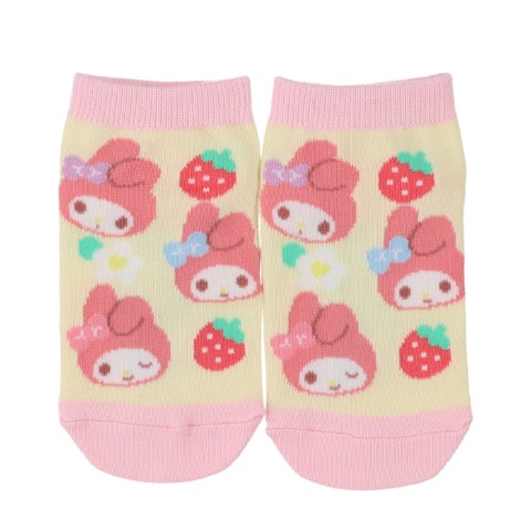 キッズ　6足組スニーカーインソックス（15-20cm・マイメロディ）