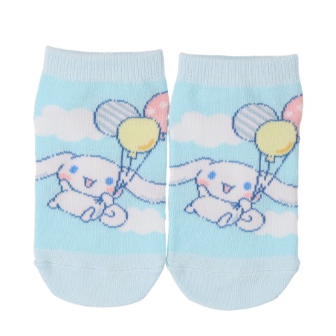 キッズ　6足組スニーカーインソックス（15-20cm・シナモロール）