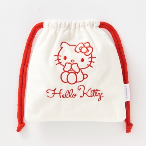 キッズ　6足組スニーカーインソックス（15-20cm・ハローキティ）