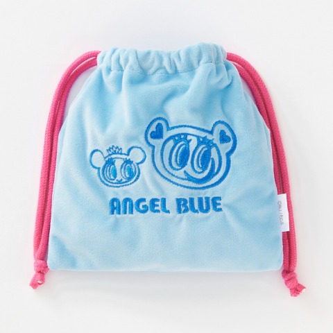 キッズ　6足組スニーカーインソックス（15-20cm・エンジェルブルー）