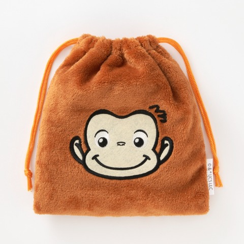 キッズ　6足組ソックス（15-20cm・おさるのジョージ）