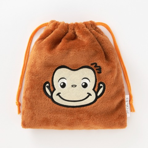 キッズ　6足組ソックス（15-20cm・おさるのジョージ）