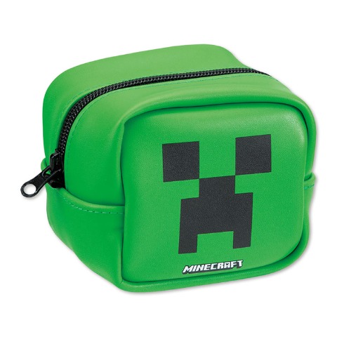 キッズ 4足組スニーカーインソックス・クルーソックス（19-24cm・マインクラフト）