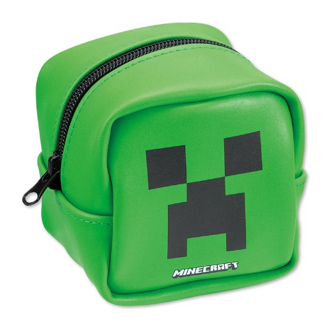 キッズ 4足組スニーカーインソックス・クルーソックス（19-24cm・マインクラフト）