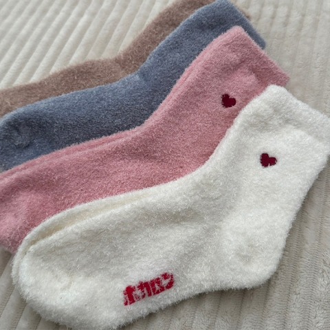 キッズ　ソックス（15-20cm・ホカロン×yuri）