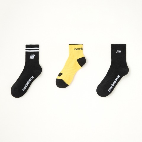 キッズ　ブランドソックス　ハッピーバッグ　6点セット（21-23・23-25cm　ニューバランス）