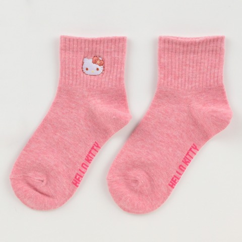 キッズ　3足組ソックス（19-24cm・サンリオキャラクターズ）