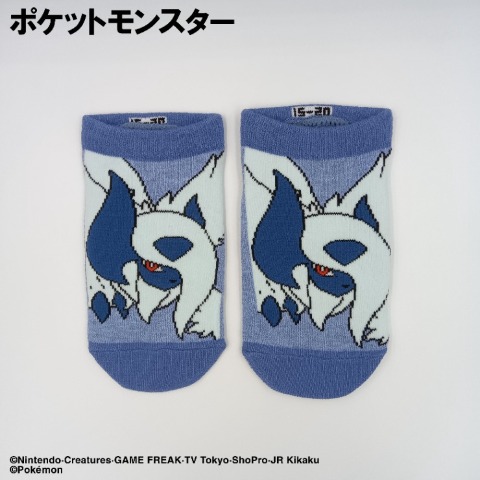 キッズ　スニーカーインソックス（15-20・19-24cm　ポケットモンスター）