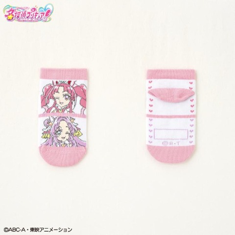 キッズ　スニーカーインソックス（15-20cm・プリキュア）