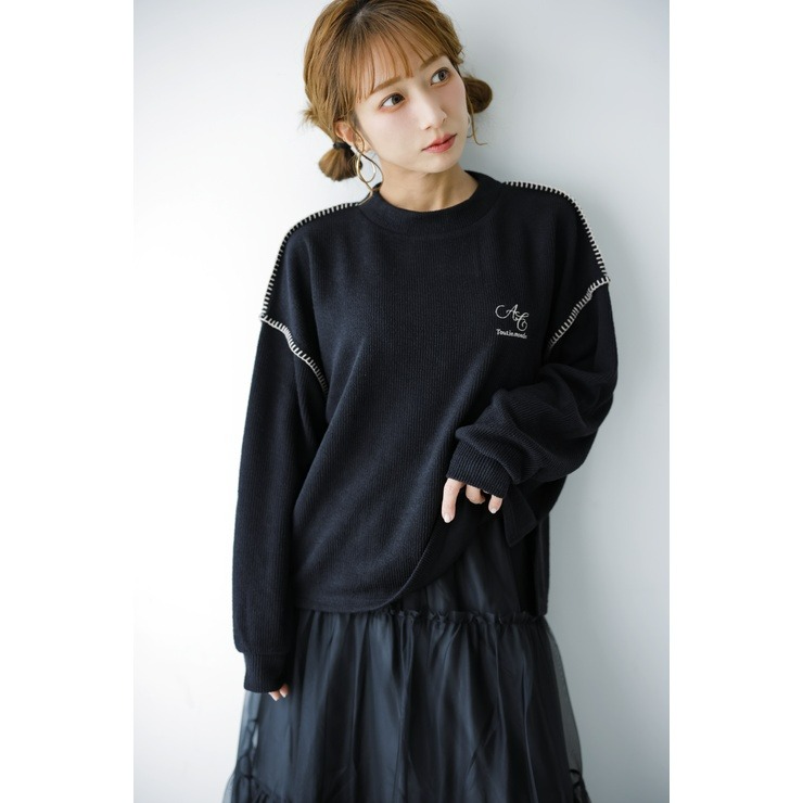 予約販売品 (アンジュ しまむら ライトブルー Instagram 辻希美さん L