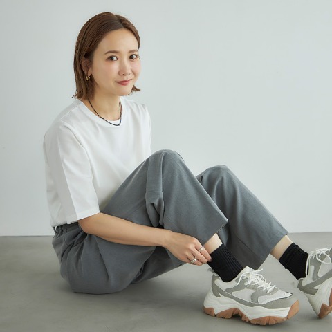 レディース　Tシャツ（ヘビロテ×田中里奈）