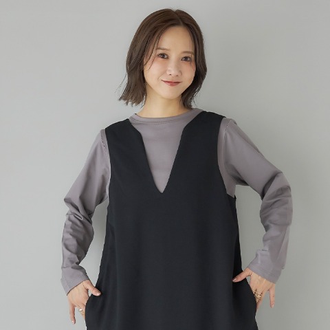 レディース　Tシャツ（ヘビロテ×田中里奈）
