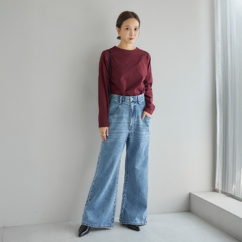 レディース　Tシャツ（ヘビロテ×田中里奈）