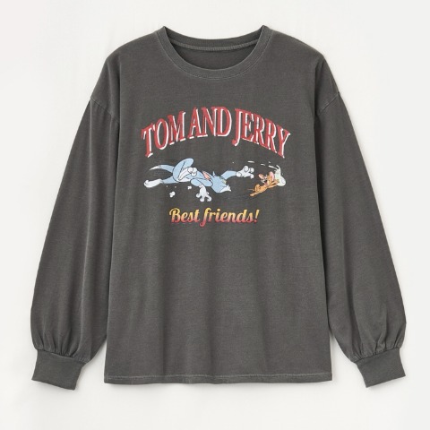 レディース　長袖Tシャツ（TOM and JERRY)