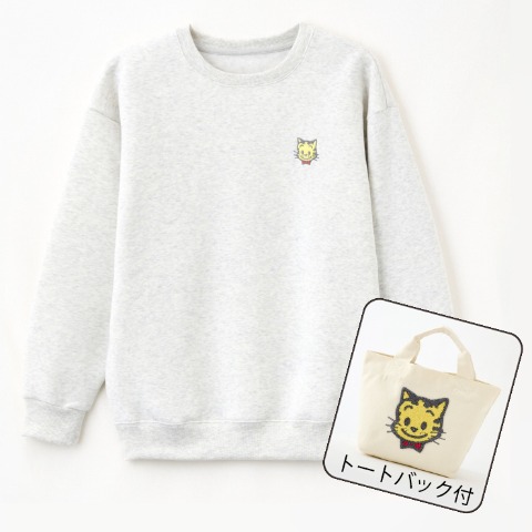 レディース　トレーナー+トートバック(SEASON REASON×OSAMUGOODS)