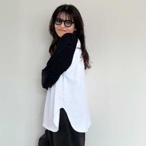 レディース　トレーナー（ぷーさん×ヘビロテ）