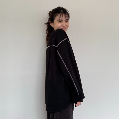 レディース　トレーナー（ぷーさん×ヘビロテ）