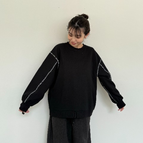 レディース　トレーナー（ぷーさん×ヘビロテ）