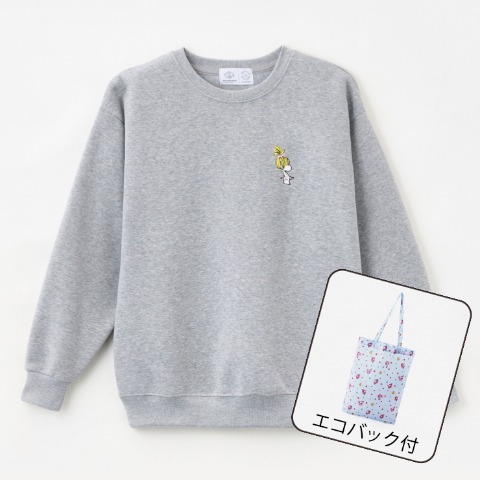 レディース　トレーナー×エコバック(SEASON REASON×水森亜土)