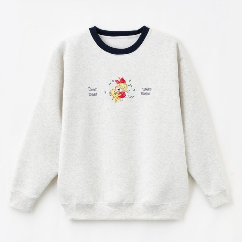 レディース　トレーナー×巾着(SEASON REASON×水森亜土)