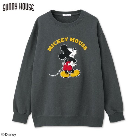 レディース　裏起毛プルオーバー（SUNNY HOUSE/Disney）