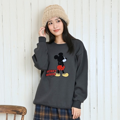 レディース　裏起毛プルオーバー（SUNNY HOUSE/Disney）