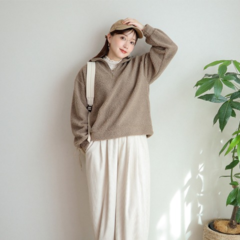 レディース　ボアプルオーバー（TERA）