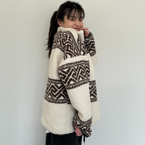 レディース　ボアジャケット（ぷーさん）