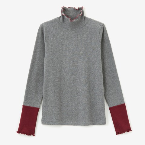 レディース　裏起毛プルオーバー（田中里奈）