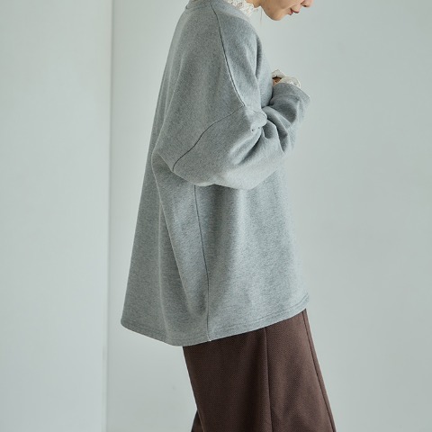 レディース　裏起毛トレーナー（ヘビロテ×田中里奈）