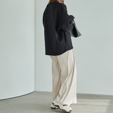 レディース　裏起毛トレーナー（ヘビロテ×田中里奈）