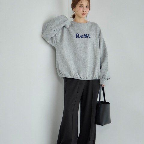 レディース　裏起毛トレーナー（ヘビロテ×田中里奈）