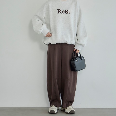 レディース　裏起毛トレーナー（ヘビロテ×田中里奈）