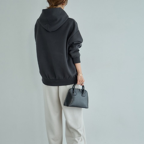 レディース　裏起毛プルパーカ（ヘビロテ×田中里奈）