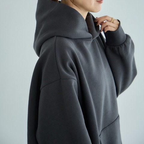 レディース　裏起毛プルパーカ（ヘビロテ×田中里奈）