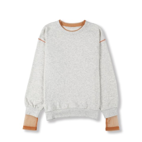 レディース　裏毛配色トレーナー（おなつ）