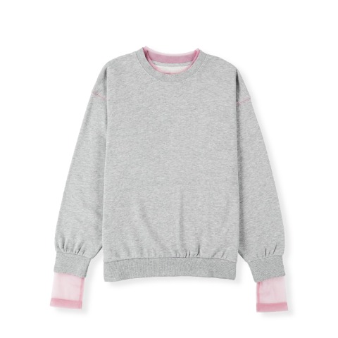 レディース　裏毛配色トレーナー（おなつ）