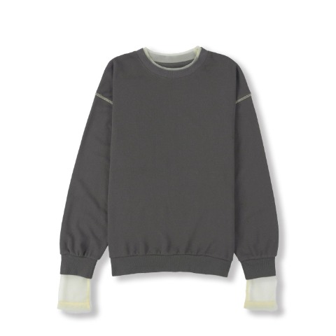 レディース　裏毛配色トレーナー（おなつ）