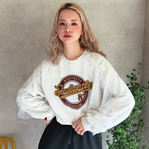 レディース　裏毛トレーナー（おなつ）