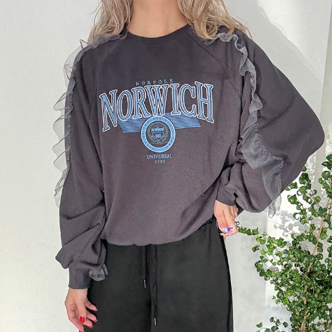 レディース　裏毛トレーナー（おなつ）