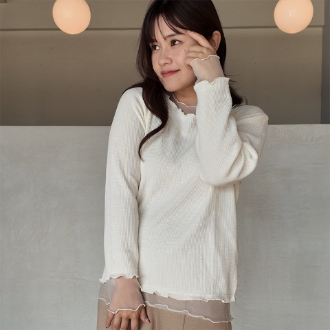 レディース　プルオーバー（きなこっこ)