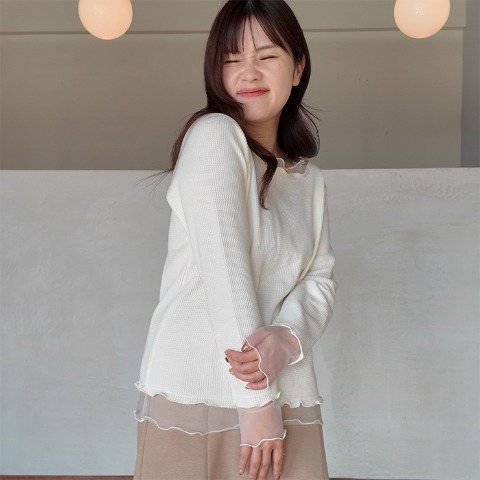 レディース　プルオーバー（きなこっこ)