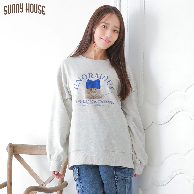 レディース 裏毛トレーナー（SUNNY HOUSE） | しまむら | しまむらパーク